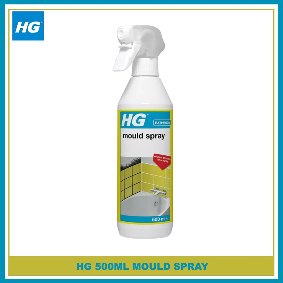 HG Mould Spray 500ml Effective Mould Spray & Mildew Cleaner - Image 1 of 1