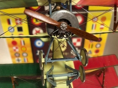 CAROUSEL 1 6142 NIEUPORT 11 BEBE TENENTE FRANCESO BARACCA UDINE NOV 1916 1:48 - Image 1 of 4