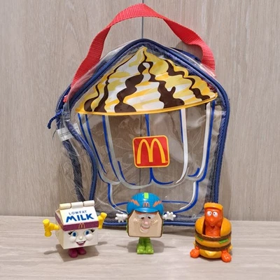 McDonald's Changeables 变形金刚 Happy Meal 3 件玩具 90 年代和BagPlease — 第 1/4 张图片