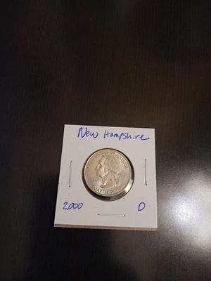 2000 D New Hampshire State Quarter - Image 1 of 2