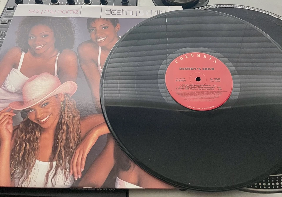 Destiny's Child – Say My Name OG 1999 Press 12" In Pic Cover VG+/VG+ Beyonce - Image 1 of 2