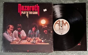 NAZARETH Play N The Game 1980 A&M Original LP “MASTERDISK RL” Shrink/Inner,EX/NM - Picture 1 of 11