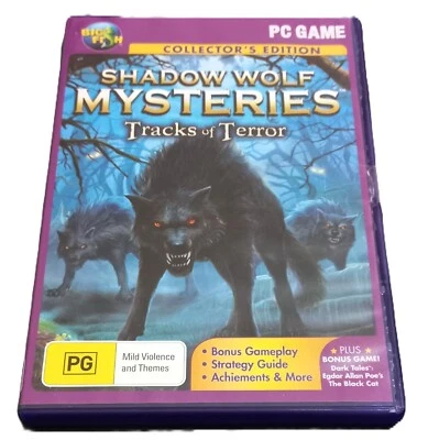 Shadow Wolf Mysteries Tracks of Terror Collector's Edition PC Hidden Object Game - Image 1 of 2
