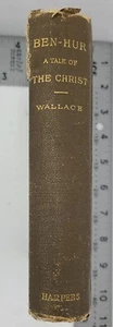 Ben Hur A Tale Of The Christ; 1st Ed; 1880 Early Printing Collectible - Picture 1 of 11