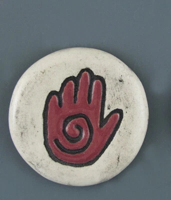 HANDMADE CLAY BUTTONS WITH SOUTHWEST DESIGNS - Image 1 of 4