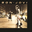 BON JOVI First Album BANNER HUGE 4X4 Ft Fabric Poster Tapestry Flag album cover