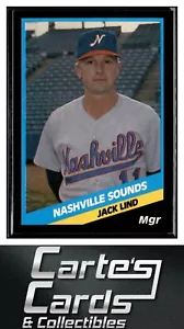 Jack Lind 1988 CMC Nashville Sounds #23 Cincinnati Reds Manager - Bild 1 von 2