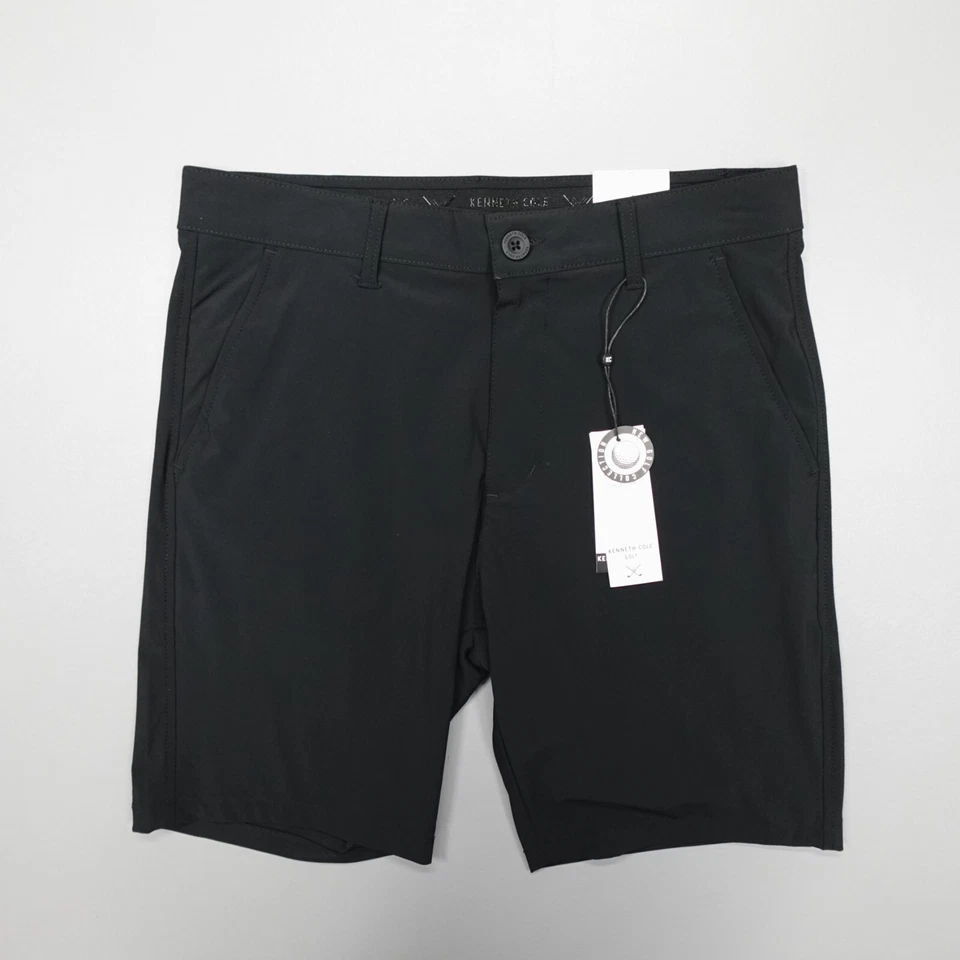 Pantalones Cortos de Golf Kenneth Cole Ligeros Absorbentes Nylon Elastizados UPF 50+ Negros Foto 1 de 4
