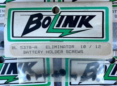 Bolink Eliminator Chassis RC 1:10 1:12 Battery Holder Screws BL5378-A BRAND NEW - Image 1 of 4