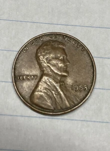 CUD su un penny centesimo di grano Lincoln 1953 P spedizione gratuita - Foto 1 di 3