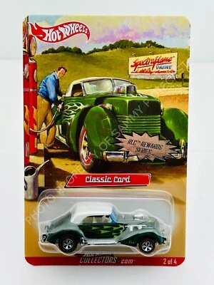 Hot Wheels 2007 RLC Recompensas Exclusivo CLASSIC CORD Verde #2197/4041 ¡NUEVO!! Foto 1 de 2