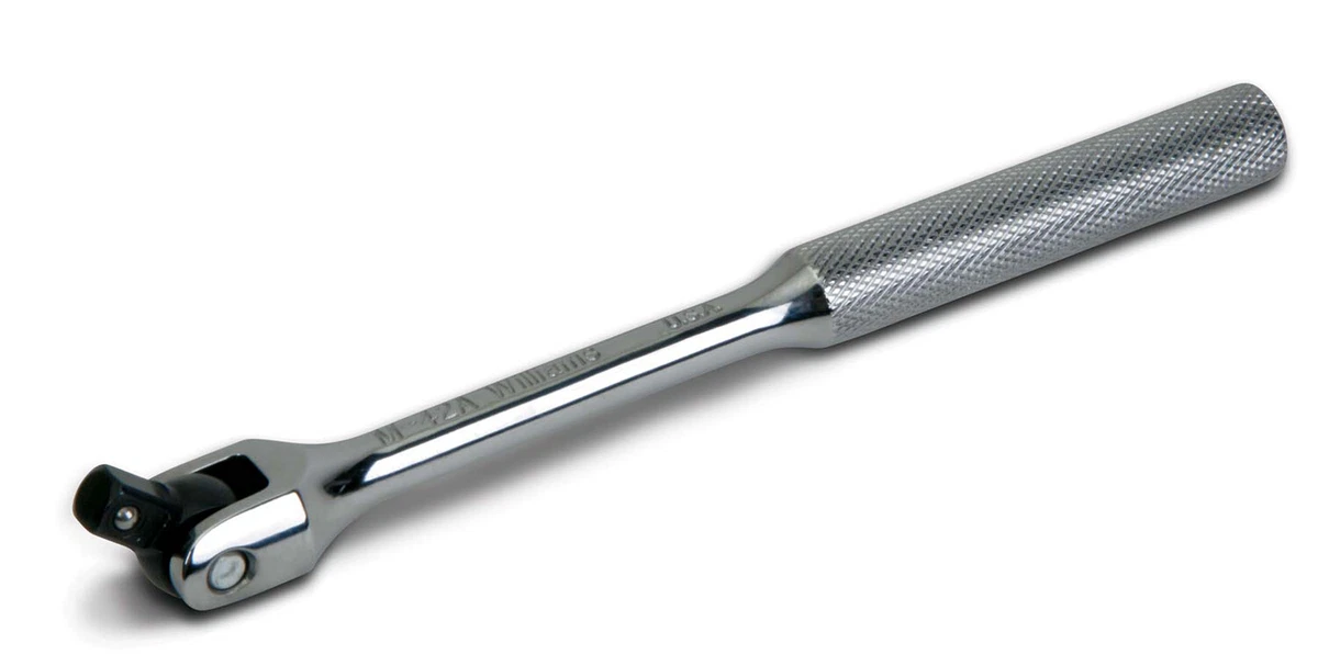 Williams X-41cb Breaker Bar Mit Flachsgriff – 34 3/16 Zoll, Chrom-Vanadium-Stahl, Flexibler Drehkopf