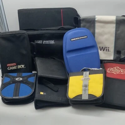 Лот товаров чехол Nintendo Gameboy Advance Wii игровая система CD DVD диск дорожный чехол лот - Изображение 1 из 4