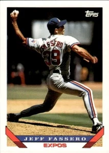 1993 Topps #178 Jeff Fassero - Picture 1 of 2
