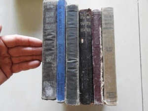 6 Antique Readers School Textbooks 1882-1931 Elementary Education Children - Bild 1 von 24