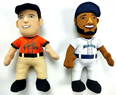 Bleacher Creatures Lot of 2   Buster Posey Giants & Robinson Cano Mariners Cover