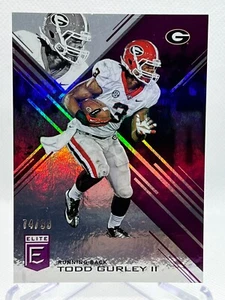 TODD GURLEY II 2017 Donruss Elite Collegiate #94 PURPLE Parallel /99 - Picture 1 of 2