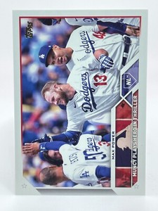 2023 Topps Update MAX POWER MUNCY Dodgers #US179 Golden Mirror Variation SSP