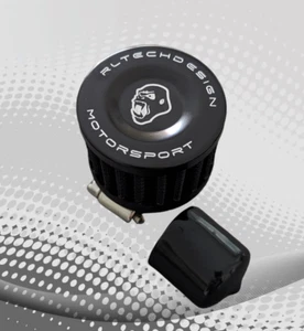 POP OFF Filter Entlüftung Abarth 500 595 695 GPA 1.4 tjet + Silikonfilterkappe - Bild 1 von 2