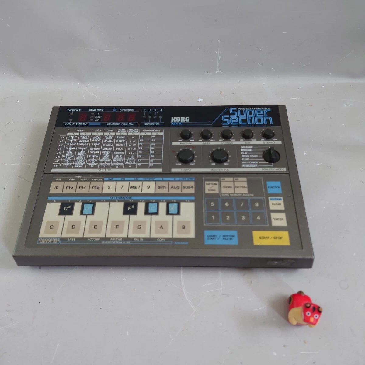KORG PSS50 Programmable Super Section Rhythm Machine Tested item