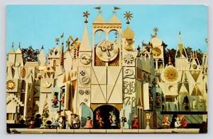 Disneyland Its A Small World Entrance Anaheim CA VTG Unused Postcard - Picture 1 of 2
