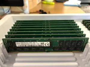Hynix 32GB 2Rx4 PC4-2400T DDR4 ECC REG Server Memory HMA84GR7AFR4N-UH 19200 - Picture 1 of 2