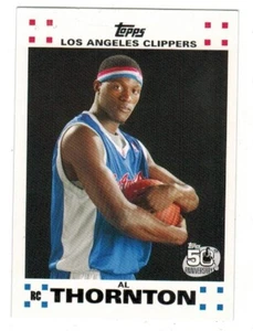 Al Thornton LOT 2007-08 TOPPS ROOKIE White Border #14 of 14 50TH ANNIVERSARY - Picture 1 of 5