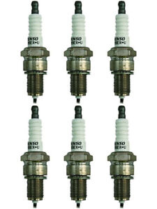 6 x Denso Nickel Spark Plugs W16EX-U fits Triumph Stag 3.0 LD