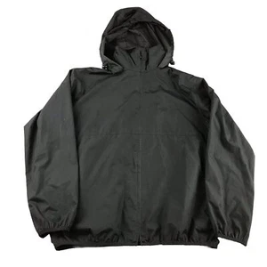 Izod XFG Jacket Womens Large Black Full Zip Hooded Lightweight Fishing Gear - Picture 1 of 9