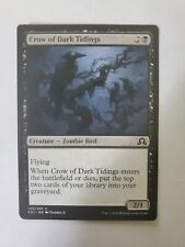 MTG Magic The Gathering Card Crow of Dark Tidings Creature Zombie Bird Black