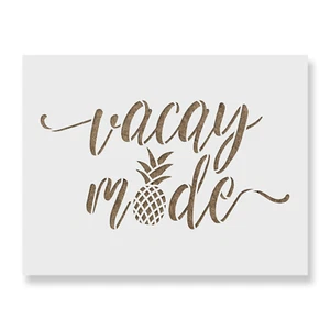 Plantilla de piña Vacay Mode - plantillas Mylar reutilizables para pintar - Imagen 1 de 5