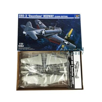Trompetista 1/32 02244 Marina de los Estados Unidos SBD-3C Intrépido Buceo Bombardero Avión Kit Modelo Foto 1 de 4