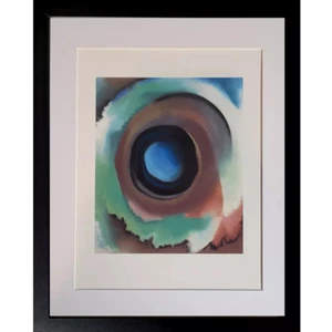 Georgia O'Keeffe Lake George in Woods Collectible American Modernism Print - Picture 1 of 2