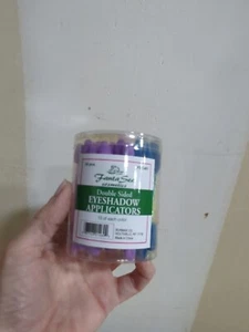 FantaSea 50 Stück doppelseitige Lidschatten 3" Applikatoren (je 10 von jeder Farbe) FSC461 - Bild 1 von 4