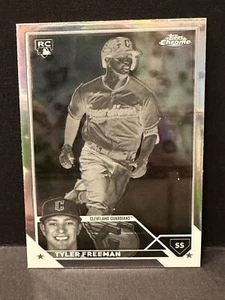 2022 Topps Chrome TYLER FREEMAN RC #16 Negative Refractor - Picture 1 of 2