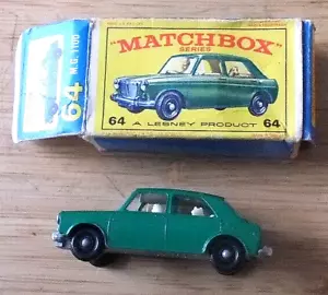 MATCHBOX TOYS No.64 MG 1100, GREEN, MINT in a reasonable ORIGINAL BOX - Picture 1 of 4