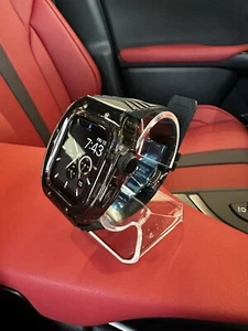 Transparent Modification Kit For Apple Watch Band Case 8 7 45mm and 6 5 4 3 44 - Picture 1 of 12