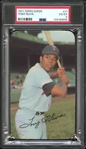 PSA 4 VG EX 1971 TOPPS SUPER TONY OLIVA #11 TWINS HOF 68698 SD147 - Picture 1 of 2