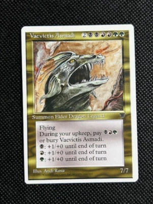 Vaevictis Asmadi - Chronicles Magic the Gathering MTG 1995 NM Unplayed - Image 1 of 2