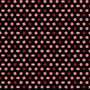 OOP Original Holiday Homies Peppermint Stars PWTP108 Ink by Tula pink -Cotton - Bild 1 von 1