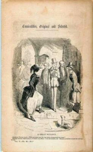 COMEDIC PRINT FROM HARPER'S MONTHLY - A GREAT NUISANCE - Picture 1 of 1