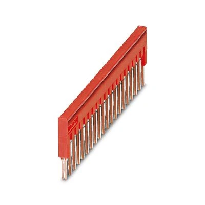 2pcs PHOENIX FBS 20-3,5 3213069 Plug-in Bridge 20 Positions Red New ✦KD - Image 1 of 4