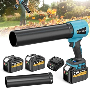 Leaf Blower Cordless,  Turbo Jet Blower Brushless 300000RPM, 2 X 6.0Ah Batteries - Picture 1 of 8