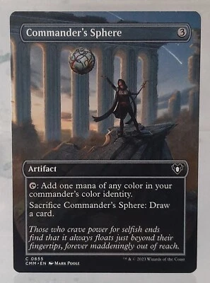 Magic - Commander`s Sphere - Common/Artefakt - Commander Masters: Extras - EN/NM - Bild 1 von 2