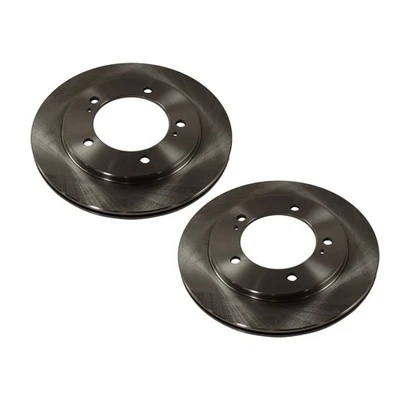 Discos de freno delanteros de hierro fundido del lado del conductor y del pasajero para Suzuki Vitara 1999-2004 Foto 1 de 4