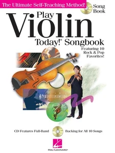 Play Violin Today! Songbook Sheet Music 10 Pop Rock Songs Play-Along Book CD - Picture 1 of 1