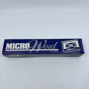 Box of 25 Sealed Microcassettes Blank 60 Minutes VX Series MicroWord MC-60 - NEW - Picture 1 of 4