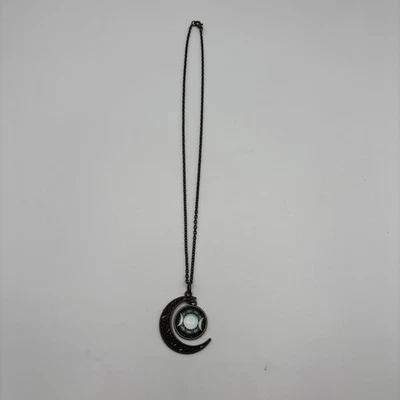 WICCA PAGANA TRIPLE DIOSA LUNA Colgante En 20" 925 Latón Chapado Collar Foto 1 de 4