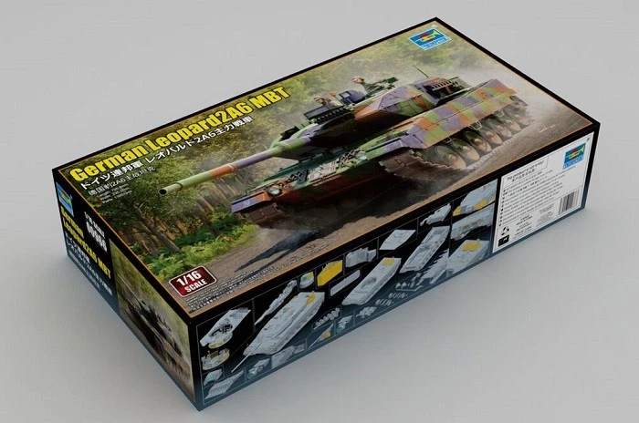 Trumpeter 00966 - 1/16 German Leopad 2A6 MBT - Bundeswehr - Neu - Bild 1 von 1