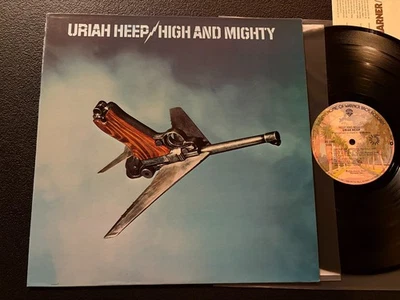 URIAH HEEP High and Mighty LP Warner BS 2949 Original 1976 Santa Maria Press VG+ - Image 1 of 4